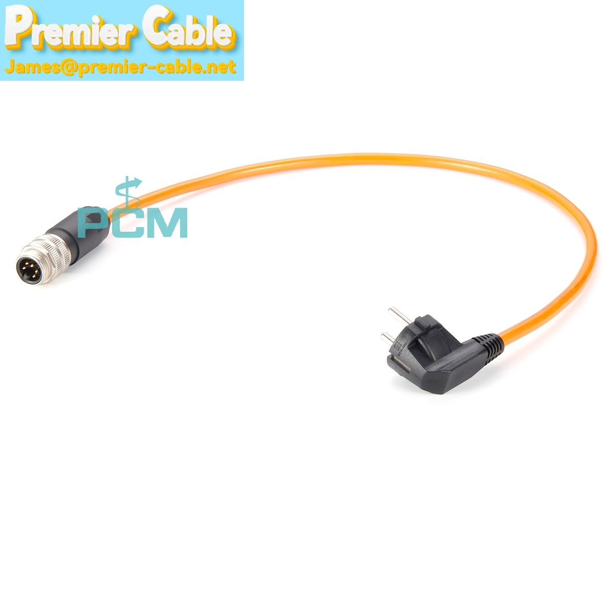 7/8" Connector to Europe plug Power Connection Cable